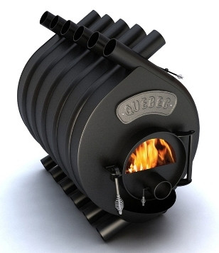 Піч булер'ян (тип-03 С14) Новаслав Quebec 600 м3 зі склом, фото 1