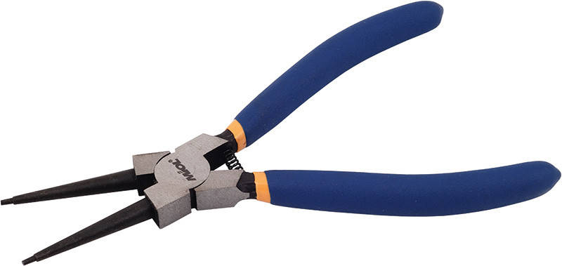 Щипці для зняття стопорних кілець прямі/стиск 160мм Miol 43-030, фото 1