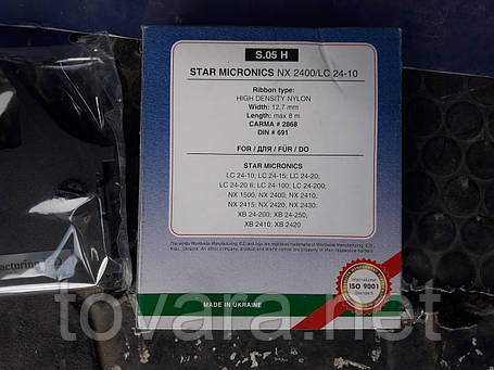 Матричний картридж WWM для STAR NX2400/LC24-10/LC-15 Black (S05H-C), фото 2