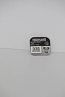 Батарейка Maxell SR512SW (335) 1.55V 5mAh для наручних годинників, срібно-цинкова