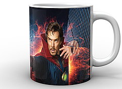 Кухоль GeekLand білий Доктор Стрендж Doctor Strange магія DS.02.003