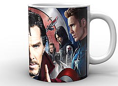 Кружка GeekLand біла Доктор Стрендж Doctor Strange та інші персонажі DS.02.009