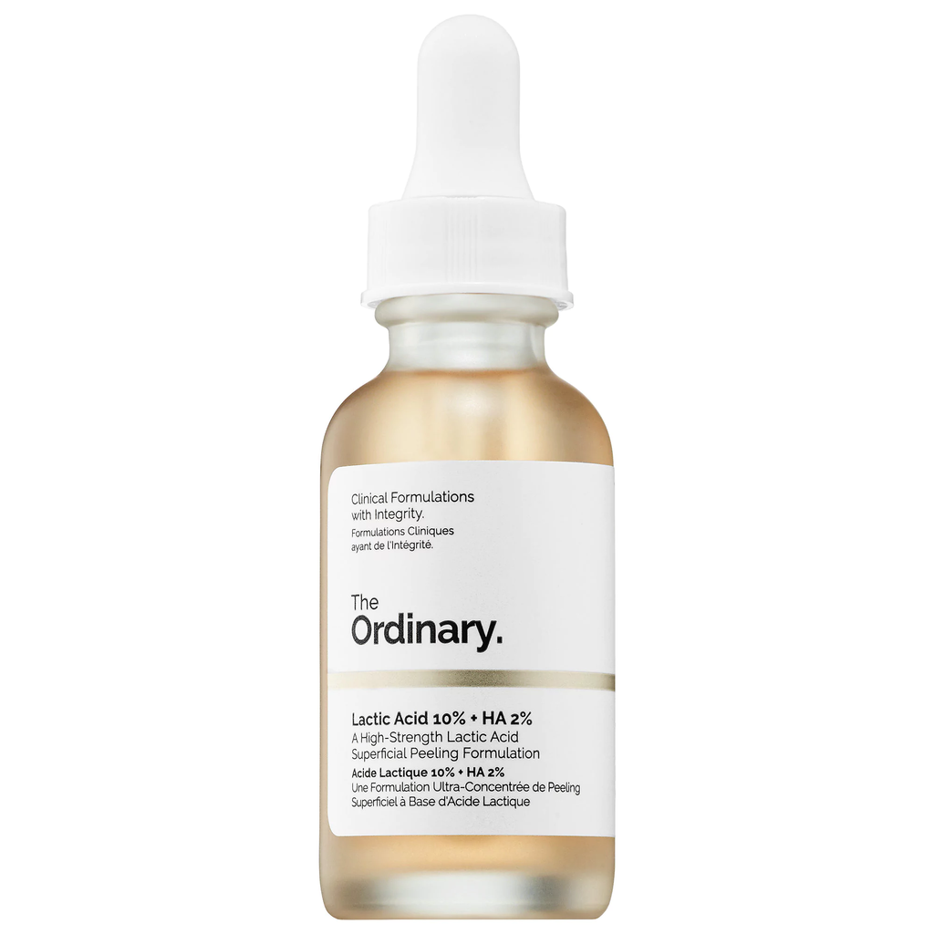 Пілінг з молочною і гіалуроновою кислотою The Ordinary Lactic Acid 10% + HA 30 мл