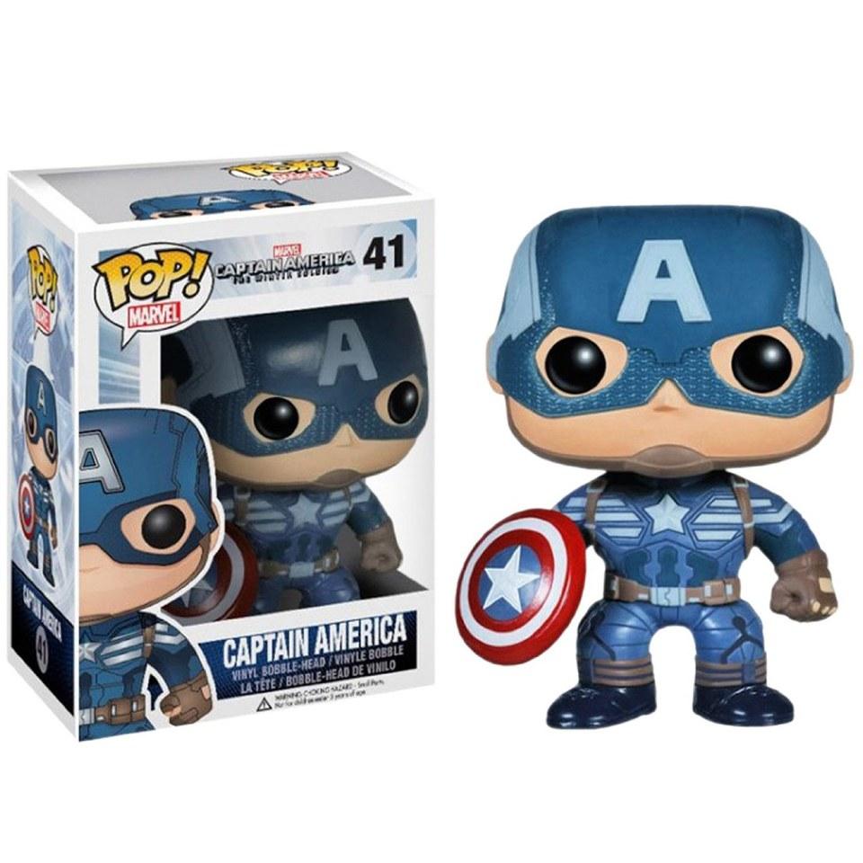 Фігурка Funko Pop Фанк Поп Captain America Капітан Америка Зимовий солдат 10см CA 41, фото 1