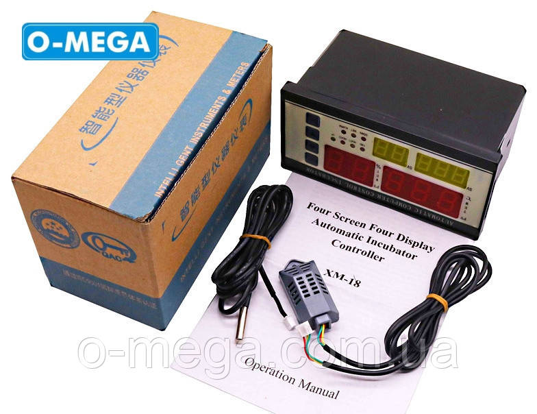 XM-18 устройство переворота лотков, регулятор температуры и