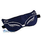 Маска для сну Silenta Котик, dark blue, фото 5