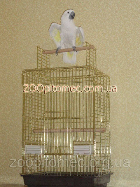 Клітка Вол'єр для папуги Жако, Корелла. 52*42*80(100)