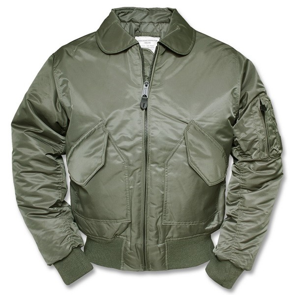 Куртка чоловіча льотна демісізована CWU-45 SWAT B15 колір олива Mil-Tec Німеччина