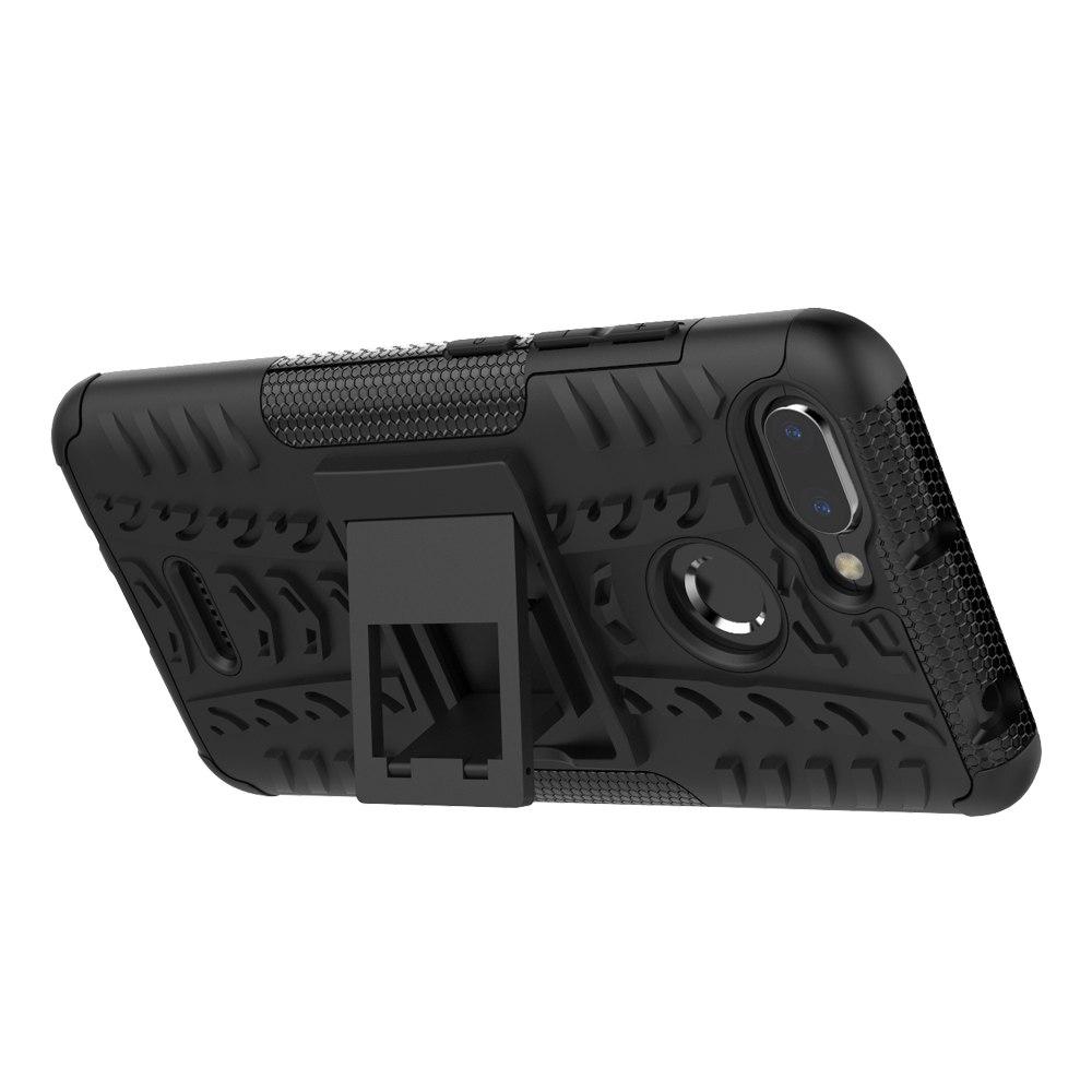 Чехол Armor для Xiaomi Redmi 6 противоударный бампер Черный - фото 2 - id-p788336411