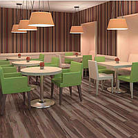 Affinity 255 PUR 9880 Smoked Walnut, виниловая плитка клеевая Polyflor