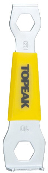 Ключ для зняття і установки бонок Topeak Chainring Nut Wrench (сріблястий), фото 1