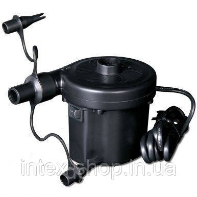 Матрац Flocked Air Bed/Queen 188 x 99 x 22 см, електронасос у комплекті Bestway (67471), фото 2