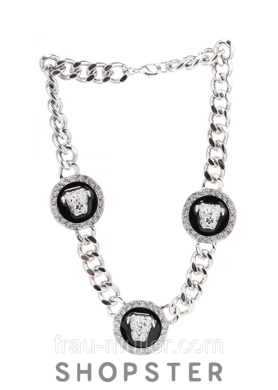 Підвіска для жінок "Pug Necklace" з голвой собаки NLY сріблястий