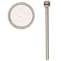 PROXXON 28840, Алмазний відрізний диск, 20 мм із дискотримачем