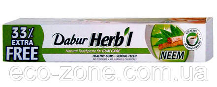 Зубна паста Ним - Dabur Herb'l Neem, 100г / Дабур Строк до 07/2026