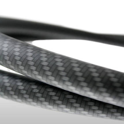 Силіконовий Шланг "Карбоновий Чорний" у Стилі Hi-tech, фото 1