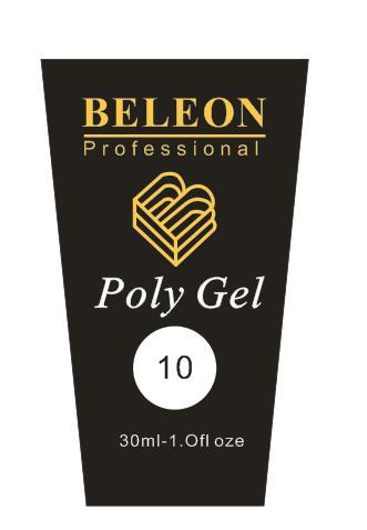 PolyGel Beleon №10 , 30 грам, молочний