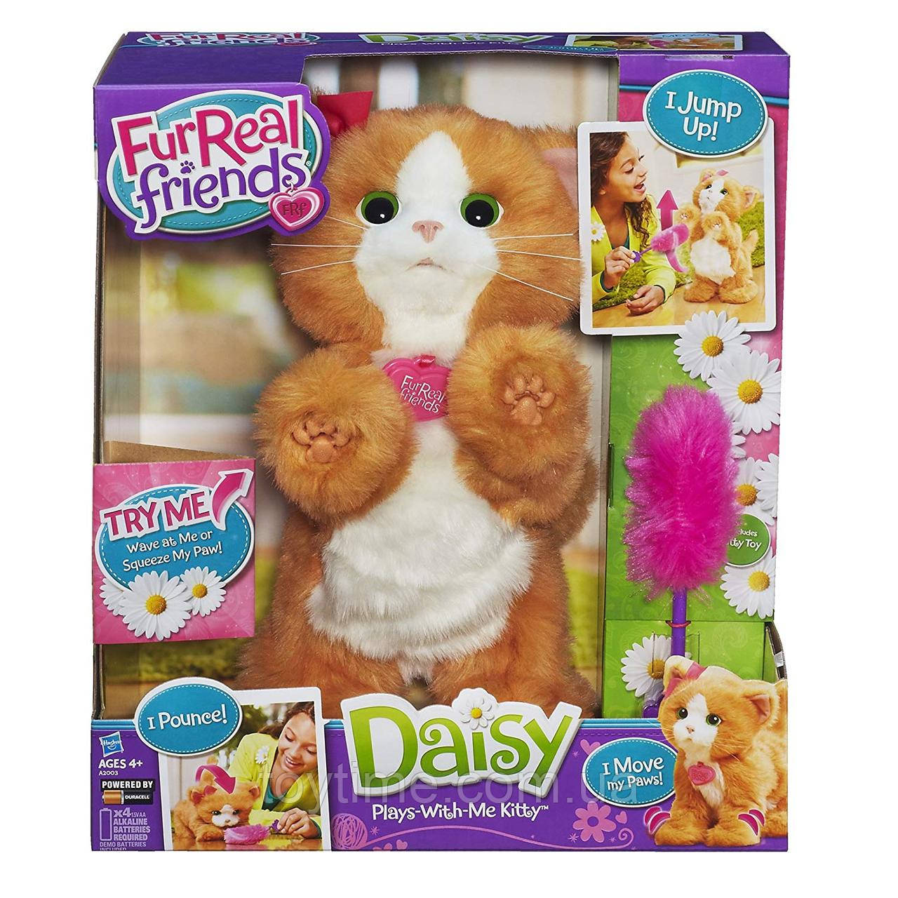 Інтерактивна кішечка Дейзі від FurReal Friends Hasbro/FurReal Friends Daisy Plays-With-Me Kitty Toy