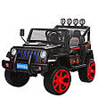 Дитячий електромобіль джип Jeep Wrangler M 3237EBLR-2-3 (MP3, SD, USB, мотори 4x45W, акум.12V7AH), фото 9