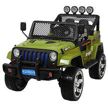 Дитячий електромобіль джип Jeep Wrangler M 3237EBLR-10 (MP3, SD, USB, мотори 4x45W, акум.12V7AH), фото 5