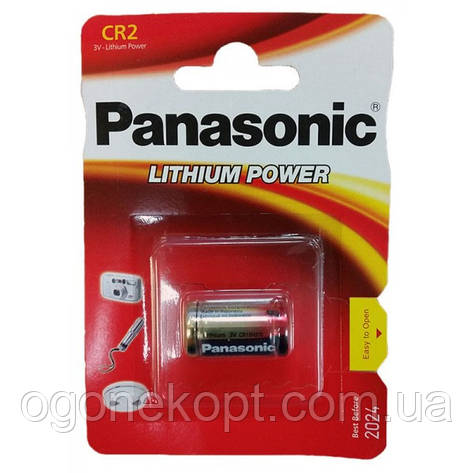 Батарейки Panasonic CR2 — Lithium Power, фото 1