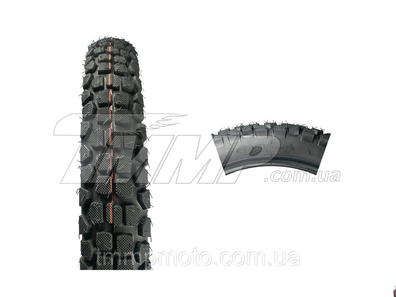 Шина 2.75-17 TT 6PR J-06KE (без камери) ARP NEW