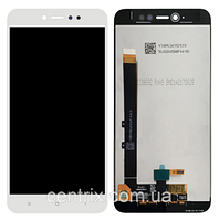 Дисплей (экран) для Xiaomi Redmi Note 5A/Redmi Note 5A Prime/Redmi Y1 + тачскрин, цвет белый 3/32 Gb/ 4/64 Gb