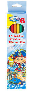 Олівці кольорові 6 кольорів Centrum