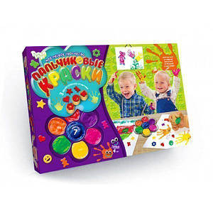 Пальчикові фарби 7 кольорів