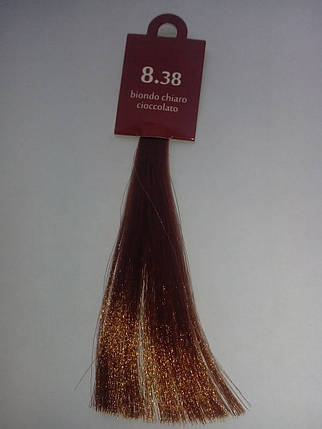 Фарба для волосся COLORIANNE PRESTIGE 100 мл. No8/38 світлий блондин шоколад, фото 1