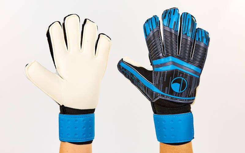 Рукавиці воротарські PROFI Goalkepeer Gloves 900 розмір 9 White-Black-Blue