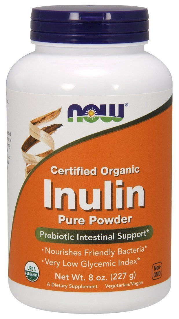 Інулін в порошку Now Foods Inulin powder 227 грам