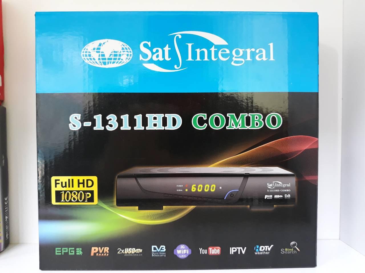 Sat-Integral S-1311 HD COMBO (слуговий тюнер, ефірний DVB-T2 тюнер)