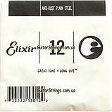 Струны Elixir 16545 Nanoweb Phosphor Bronze Light 12-53 3 sets, фото 5