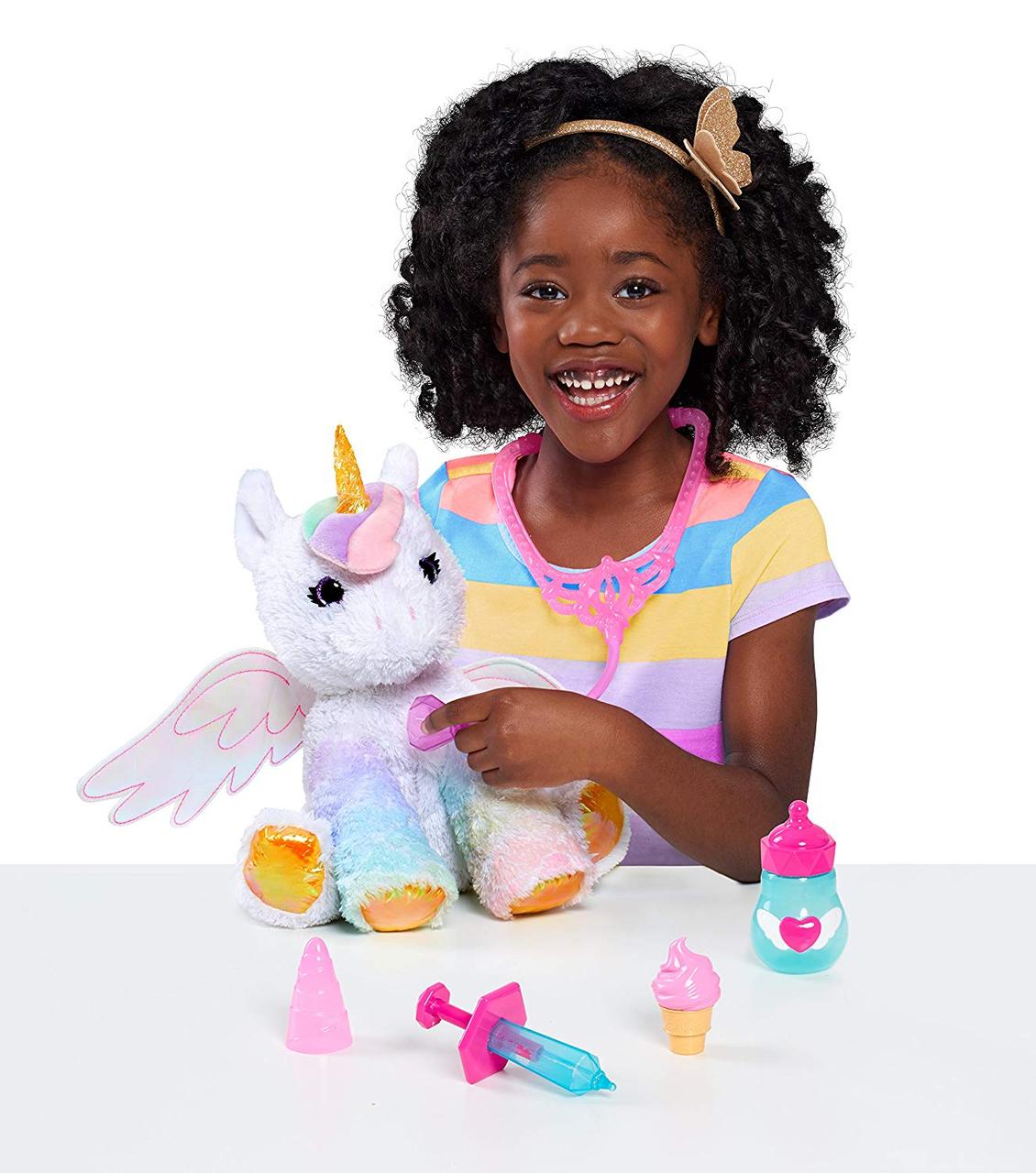 М'яка іграшка барбі єдиноріг із набором лікаря Barbie Unicorn Pet Doctor by Barbie