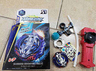 Дзига BEYBLADE Attack Vise Leopard B-118 Бейблейд Леопард Вибух 4 сезон з пусковим пристроєм