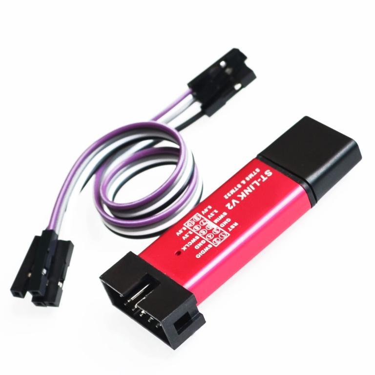 USB програматор ST-Link V2 для STM8 STM32