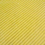 Плюш мінки stripes лимонний у смужку, ширина 83 см, (310 г/м), фото 6