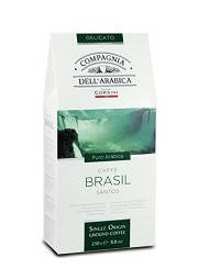 Кава мелена Compagnia Dell'Arabica Brasil Santos — 125г, фото 1