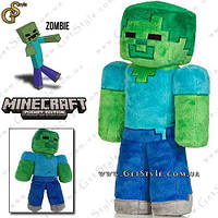 Плюшева іграшка Зомбі з Minecraft Zombie Toy" 32 см