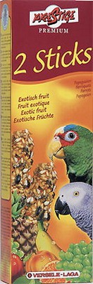 PRESTIGE Premium Stick екзотичні фрукти ласощі для великих папуг 2 шт (Exotic Fruit), 140 г