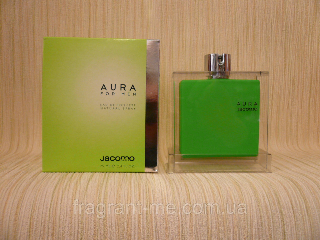 Jacomo — Aura For Men (2000) — Туалетна вода 40 мл — Рідкий аромат, знятий із виробництва