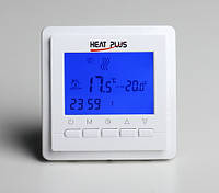 Терморегулятор Heat Plus BHT 306 белый, 16А, 3200Вт для отопления и теплого пола