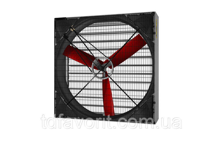 Вентилятор стіновий Multifan 130, V4D1500M11236 (1382*1382 мм), фото 1