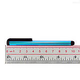 Стилус для Сенсорного Екрану у формі Ручки (Квіт чорний), фото 5