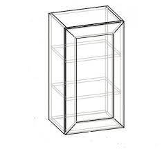 Навісна шафа в кухню з ДСП i МДФ 40В Гранд Мебель Сервіс