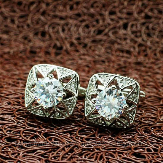 Запонки "White Jack"