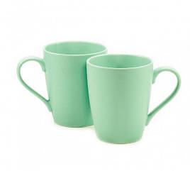 Набір з 2 чашок "Aquamarine" 18.5х8.5х10.5см/0.3 л керамічних Fissman