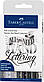 Набір капілярних ручок Faber-Castell Pitt Artist Pens Starter Set Hand Lettering 9 предметів, 267118, фото 5
