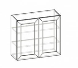 Навісна шафа в кухню з ДСП i МДФ 90В Гранд Меблі Сервіс
